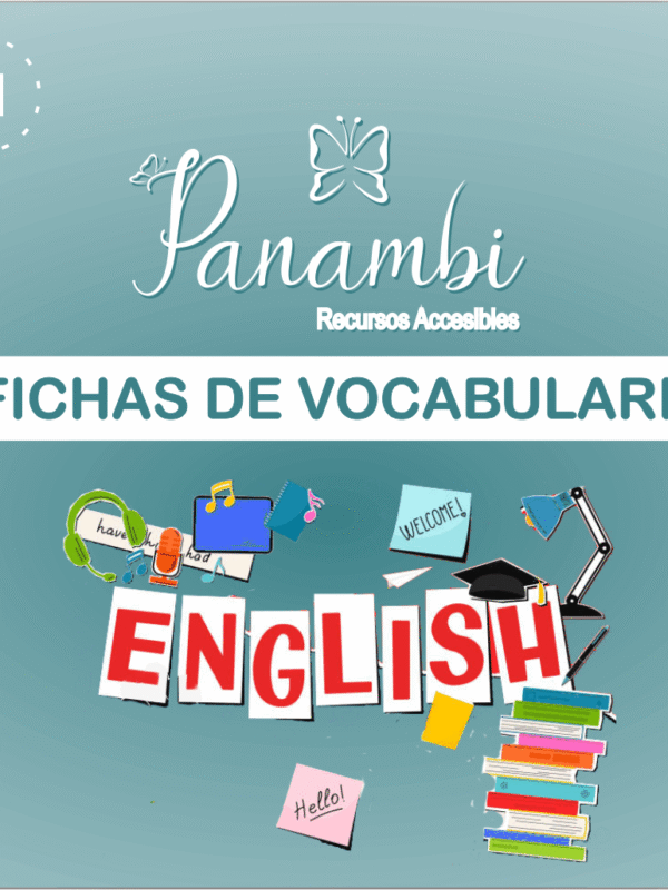 FICHAS DE VOCABULARIO INGLES - ESPAÑOL